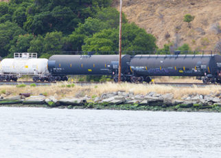 Tank Cars of Crude Oil on the Bay’s Shore? No Thanks