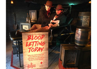 The San Francisco Dungeon Hosts Holiday Blood Drive With American Red Cross