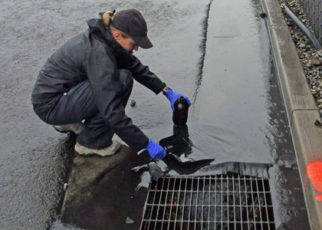 Braving Stormy Weather to Find the Bay’s Industrial Polluters