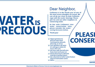 A Friendly Way to Remind Your Neighbors About the Drought