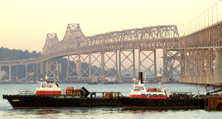 You Can’t Drive on It Yet, But Skyway Deck Is in Place