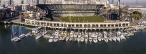 2nd Annual S.F. Boat Show Docks at 
Mccovey Cove & Pier 48