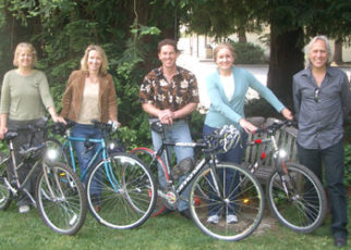 Winners of Team Bike Challenge Honored