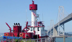 Two Fireboats Save the Waterfront