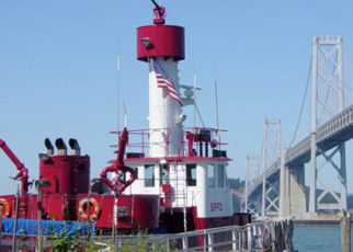 Two Fireboats Save the Waterfront
