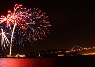 Fourth of July Waterfront Fireworks