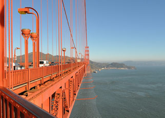 Construction Begins on Golden Gate Bridge Suicide Barrier
