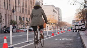 Market Street Gets Updated Bike Lane