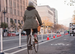 Market Street Gets Updated Bike Lane