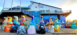 Citywide Statues Commemorate  30th Anniversary of Sea Lions’ Arrival