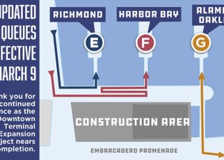 Ferry Queue for Alameda/Oakland Riders Back to Normal on March 9